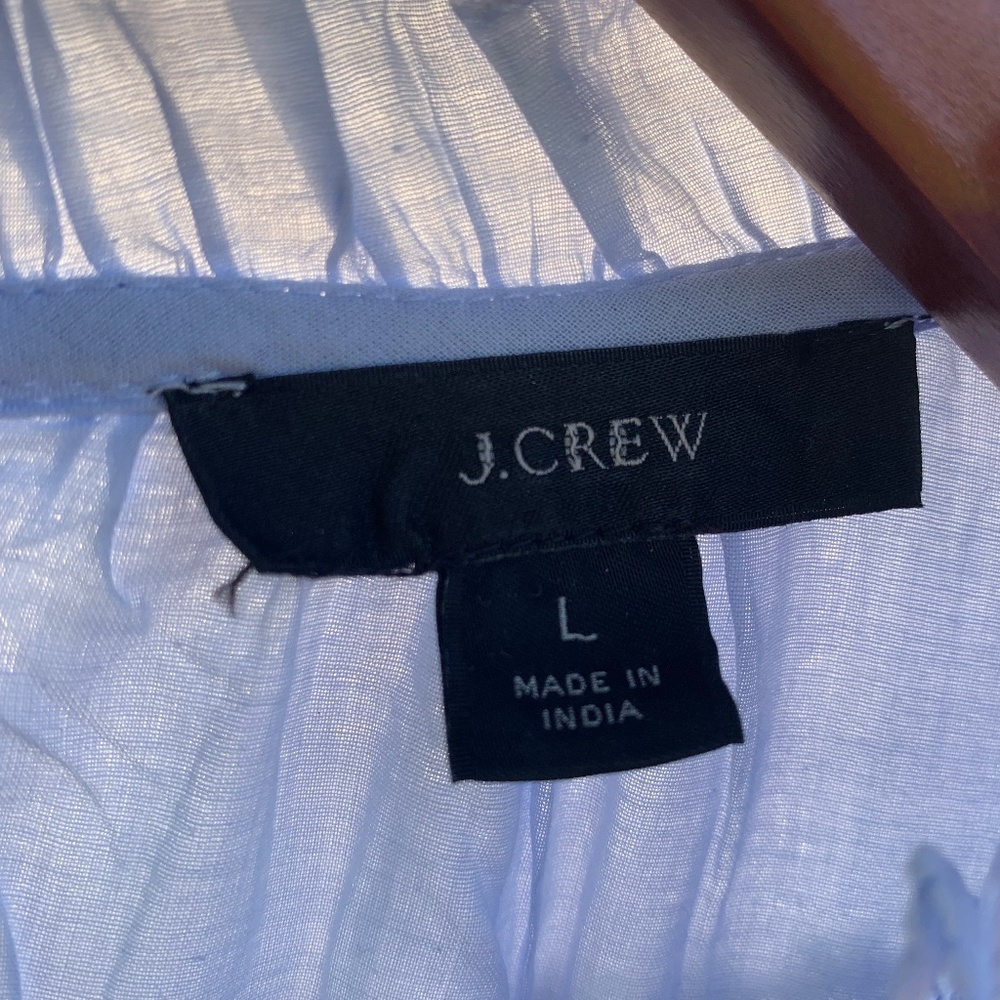 JCrew Light Blue Top